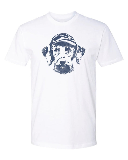 Classic Logo T-Shirt White - Hunt Mutt