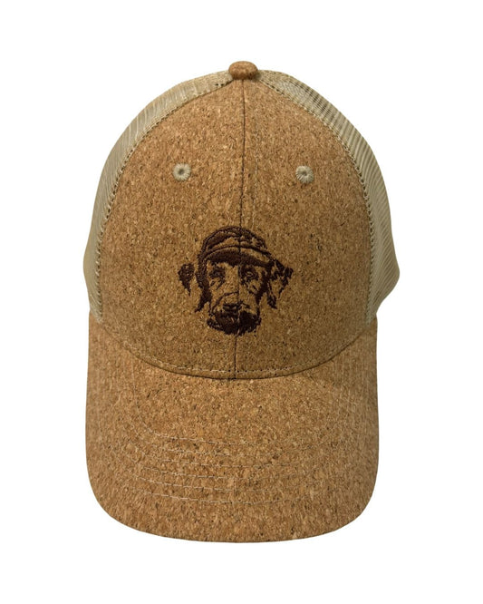 Hunt Mutt cork hat synthetic cork snapback – front view