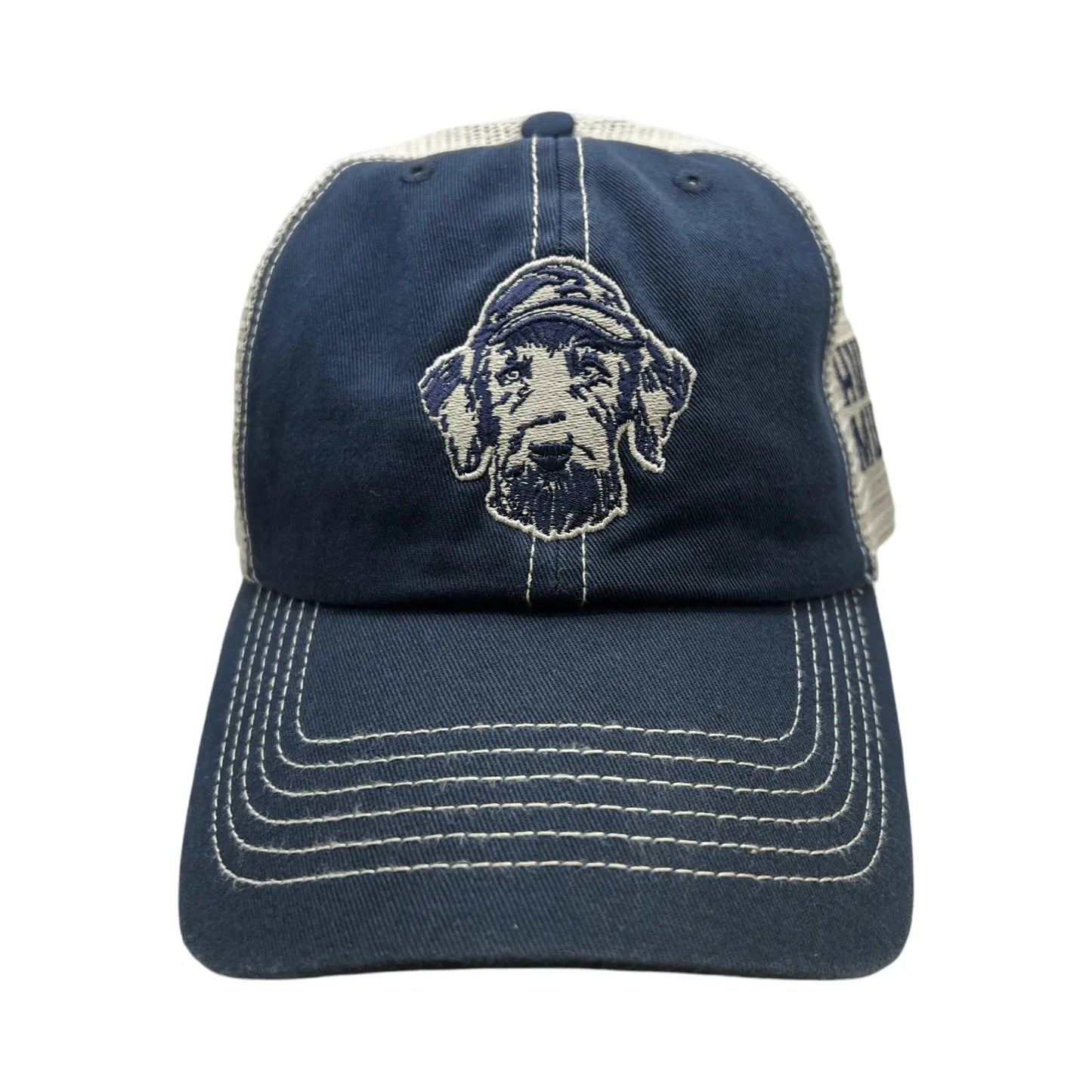 Hunt Mutt trawler cap mesh snapback – front view